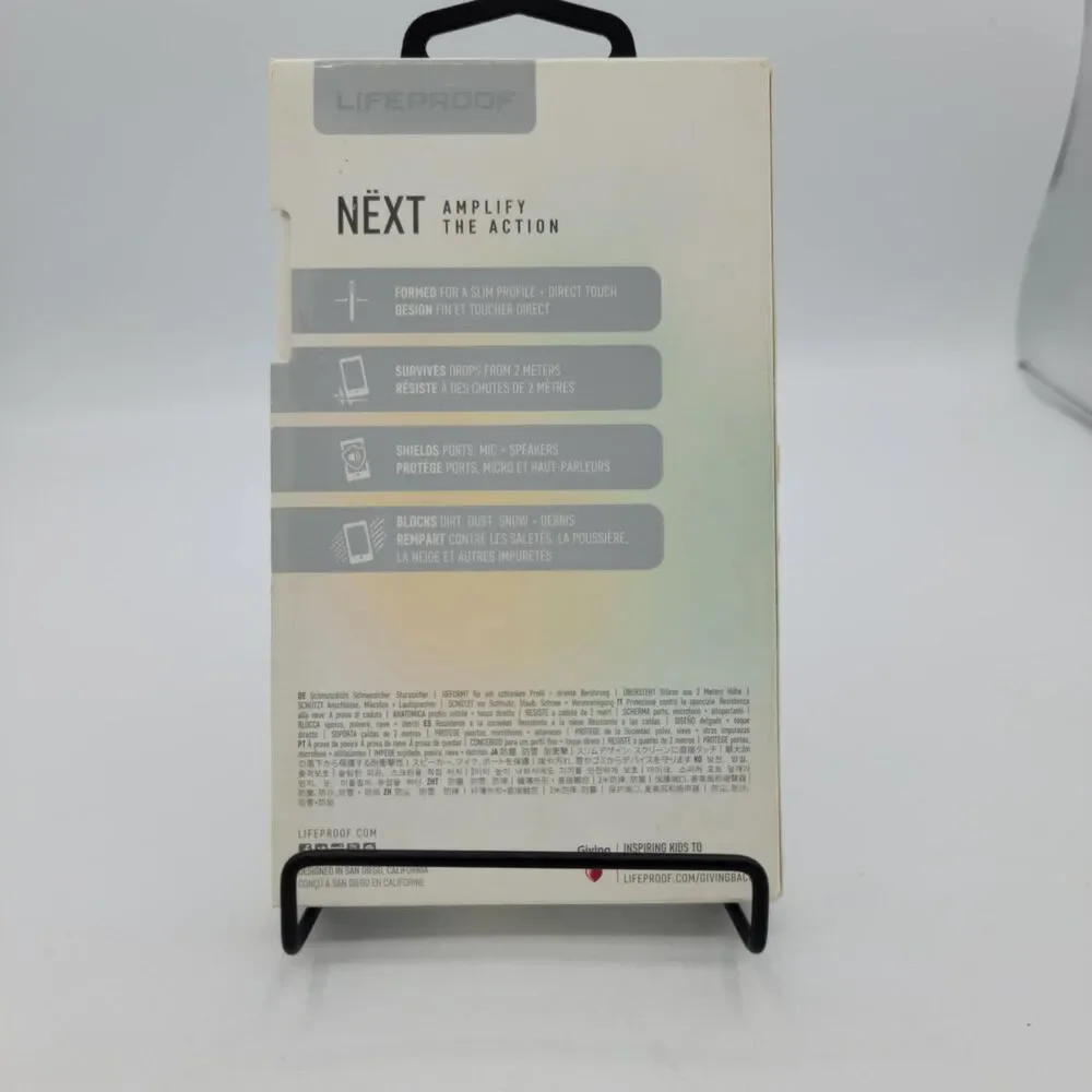 NEW LifeProof NEXT Series Phone Case Dropproof for Samsung Galaxy S9 Clear/Black